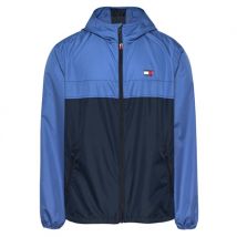 Tommy Jeans Lightweight Chicago Windbeaker Jacket - Blue - M
