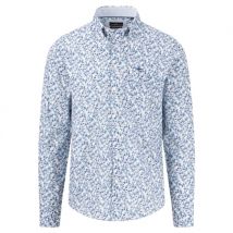 Fynch Hatton Premium Flower Prints Button Down Shirt - Navy - XL