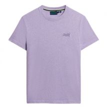 Superdry Essential Logo Emb T-shirt - Purple - M