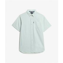 Superdry Oxford S/S Shirt - Green - L