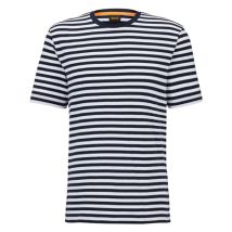 Boss Tales Stripe T-shirt - White - S