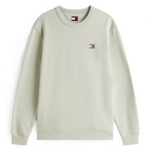 Tommy Jeans Tonal Tommy Badge Sweatshirt - Green - XL