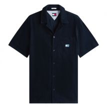 Tommy Jeans Cord Camp Shirt - Navy - M