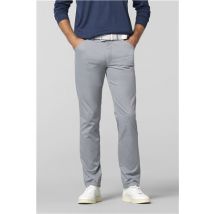 Meyer Chicago Micro Fantasy Chinos - Grey - 34/32