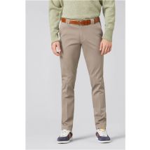 Meyer Roma Cotton Grey Chinos - Beige - 36/32
