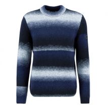 Barbour International B.Intl Vector Colour Block Crew Neck Jumper - Black - XL