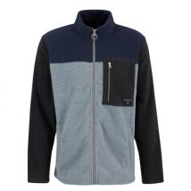 Barbour Colour Block Full Zip Fleece - Grey - L