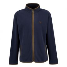 Barbour Harwood Zip Thru Fleece - Navy - L