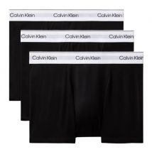 Calvin Klein 3 Pack Relaxed Dart Trunks - Black/White - S