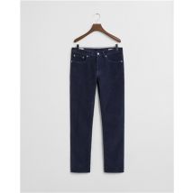 Gant Slim Fit Corduroy Jeans - Navy - 34/34
