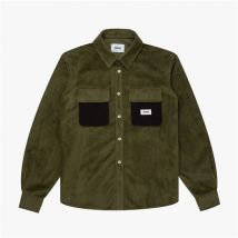 Parlez Motion Fleece Overshhirt - Moss Green - L