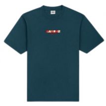 Parlez Bloc T-Shirt - Petrol Blue - L