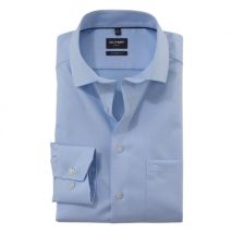 Olymp Modern Fit Business Shirt - Blue - 16.5