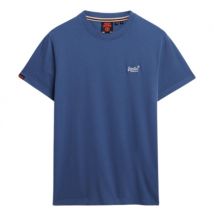 Superdry Essential Logo Emb Tee - Moonlight Blue - M