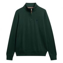 Superdry Preppy Half Zip Jumper - Green - M