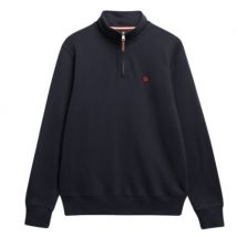 Superdry Preppy Half Zip Jumper - Dark Navy - XL