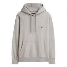 Tommy Hilfiger Brand Love Small Flag Logo Hoodie - Grey - M