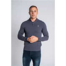 Xv Kings Perpignan Half Zip Jumper - Wolf Navy - XL