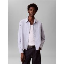 Calvin Klein Jeans Oxford Cropped Shirt - M