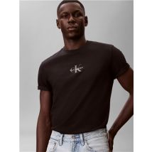 Calvin Klein Jeans 30s Micro Monologo T-shirt - Black - M