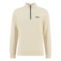 Barbour International Clipper Funnel Neck Sweatshirt - White - M