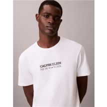 Calvin Klein Jeans 30s New York Logo T-shirt - White - L