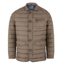6th Sense Quilted Jacket - Brown - M