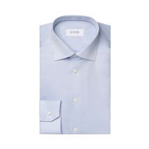 Eton Signature Twill Formal Shirt - Blue - 16
