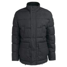 Barbour International Rowland Quileted Jacket - Black/Grey - L