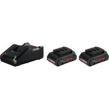 Pack 2 Batteries 18v 4ah Procore + Chargeur - Bosch Professional