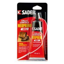 Colle Contact Néoprène En Gel Tube 125 Ml - Sader