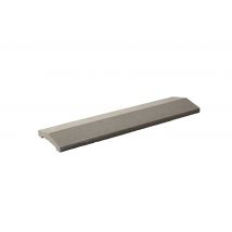 Couvre Mur 2 Pentes Gris L.100 X L.25 Cm - Weser