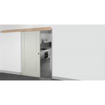 Porte Seule Postformée Prépeinte 3 Panneaux H.204 X L.83 Cm - Chauvat