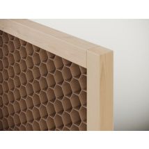 Porte Seule Postformée Prépeinte 3 Panneaux H.204 X L.93 Cm - Chauvat