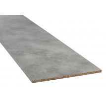 Energetic - Tablette Mélaminé Décor Béton Ép. 18 Mm 500 X 2500 Mm