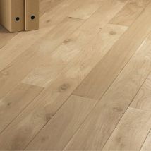 Oak Trois - Parquet Bois Massif Chêne Naturel Larg.7 Cm