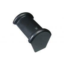 Faîtière D'about Demi Ronde Fin Universelle Anthracite - Monier