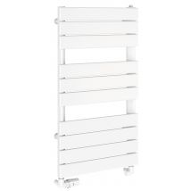 Radiateur Sèche-serviettes Eau Chaude Blanc 18 Tubes L 600 Mm H 1730 Mm Puissance 987 W Chorus - Finimetal