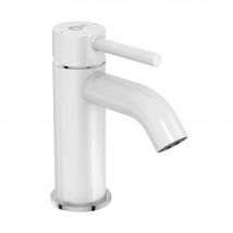 Mitigeur De Lavabo Bec Bas Blanc Mat Kolva - Ideal Standard