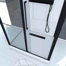 Aurlane - Cabine De Douche L.90 X L.115 X H.217 Cm Phantom 3
