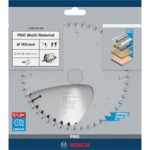Bosch Professional - Lame Scie Circulaire Multi-matériaux Diam.160 Mm - 2608640503 Bosch