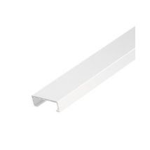 Mat Inter - Listel Carrelage Mural Décor Alu Blanc L.2 X L.250 Cm