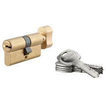 Thirard - Cylindre Tiger 6 Bouton 30x30 L 5 Clefs