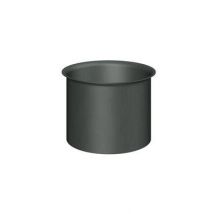 Naissance Plate À Souder Ø80 Mm - Zinc Rheinzink-granum Basalte