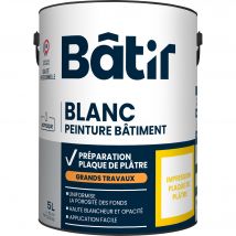 Bricoman - Sous-couche Plaques De Plâtre Acrylique 5 L - Batir