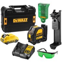 Dewalt - Niveau laser croix DEWALT XR 10.8V 2Ah Li-Ion - faisceau vert
