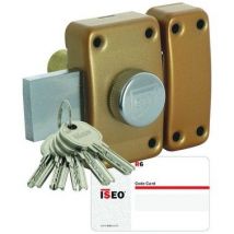 Verrou Isr6 Bouton Cylindre 40 Mm 5 Clés Sur Numéro (fabrication Spéciale) - Iseo