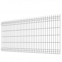 Mrt - Panneau Grillage Rigide Gris H.173 X L.250 Cm Diam.5x4 Mm