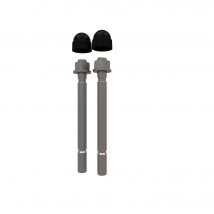 Bricoman - Chevilles M10x100 Sol Béton, Inoxa4 Blac