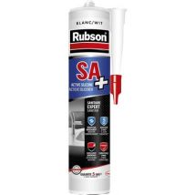 Mastic Silicone Neutre Sanitaire Blanc 280 Ml Sa+ - Rubson